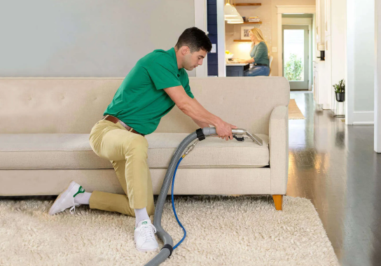 Access Plus technician conducting thorough property inspection