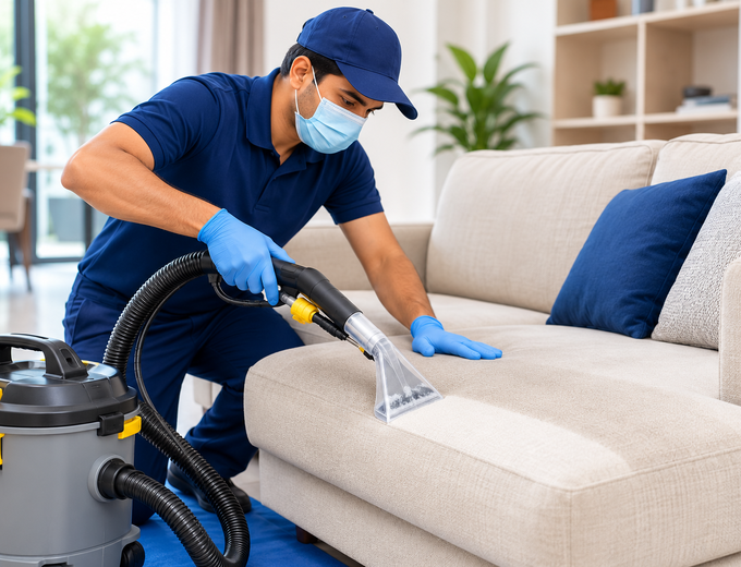 Sofa cleaning